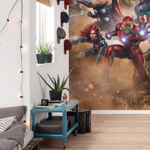 Poster Géant Avengers – Super-héros N°02 – Décoration Chambre Enfant – Neuf