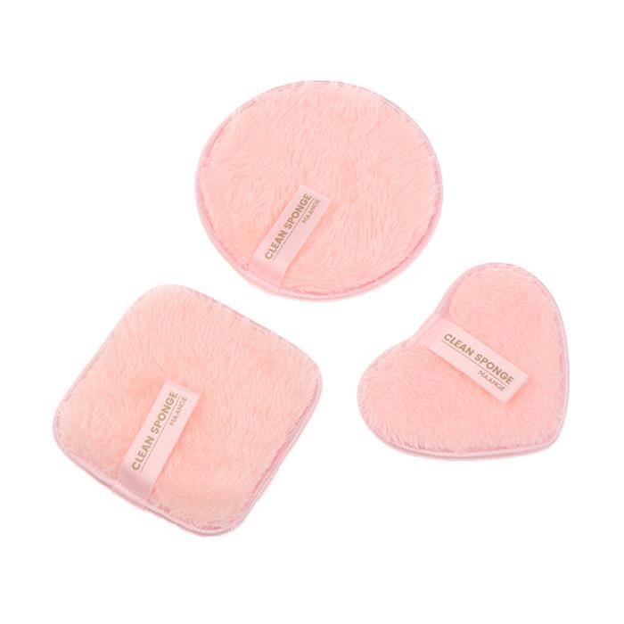 Rose-Tampons démaquillants ronds en microcarence, 1 pièce, lingettes en  coton lavables réutilisables, tampons - Cdiscount Au quotidien