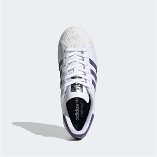 BASKET SUPERSTAR FV3373 Chaussures pour Homme Femme Violet - Cdiscount  Chaussures