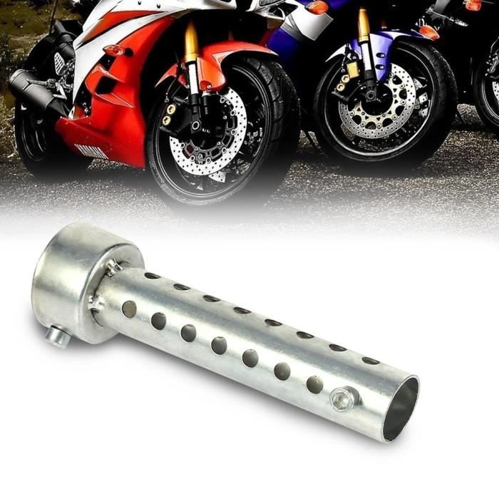 Silencieux Universel Pour Moto - DB Killer 45mm - Insert Pour Échappement - Argent