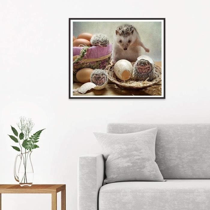 Kit De Peinture Diamant 5D à Faire Soi-même, Motif âne, Kit De