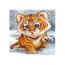 Multicolore Petit Tigre Peinture Au Diamant 5d Tableau Decoratif 30 30cm Achat Vente Tableau Toile Cdiscount
