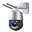 Caméra de surveillance extérieure Ctronics 3G/4G LTE 5MP avec Zoom optique 30X Vision nocturne 150M Carte SIM PTZ 355°90°-0