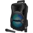 Enceinte Active - KoolStar SPACER08 karaoke autonome batterie 8" - 200W - USB/BT/SD + Micro + Tel-0