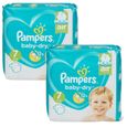 Maxi Pack 115 Couches Pampers Baby Dry taille 7-0