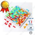 Jeu de puzzle Tetris échecs 4 joueurs - TECH DISCOUNT - version Quad - jouets éducatifs pour enfant-0