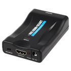 MONDPALAST MPTECK @ Convertisseur HDMI vers péritel Adaptateur MHL HDMI vers SCART HD soutien NTSC PAL pour SKY HD Blu Ray APPLE TV DVD PS3