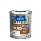 RIPOLIN Peinture Bois Satin Haute Protection 10 ans qui Protège et Magnifie vos Bois - Blanc