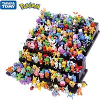 Lot de 144 figurines Pokemon - PVC - Taille 2-3 cm - Cadeau Enfant anniversaire