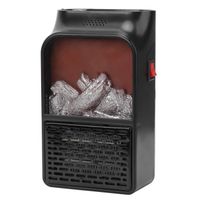 AZ12915-chauffage électrique Chauffage d'espace 900W petit radiateur électrique portatif en céramique PTC avec flamme simulée