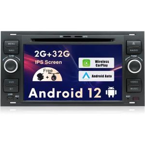 AUTORADIO Autoradio Android 10 pour Ford C-Max-Connect-Fiest