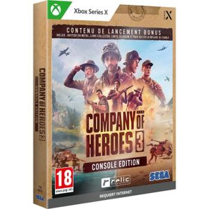 JEU XBOX SERIES X Company Of Heroes 3 - Console Edition - Jeu Xbox S