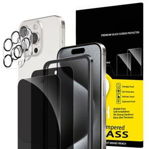 Set De 3 Protections Lentilles Caméra Pour IPhone 12 Pro Max - Neuf, Compatible Apple