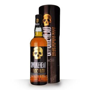 WHISKY BOURBON SCOTCH Whisky Smokehead 70cl - Coffret