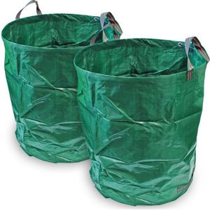 Sacs poubelles de jardin, sac à déchets de jardin, étanche, indéchirable,  sac à déchets avec couvercle, pelouse et poignées, p[292] - Cdiscount Jardin