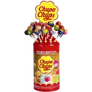 Sucettes mini assortis Chupa Chups - 300 pièces