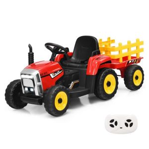 Rolly - Tracteur à pédales Massey Ferguson avec remorque - 800037