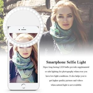 COMPLÉMENT OPTIQUE Universal LED Photographie Flash Light Up Selfie L