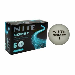 BALLE DE GOLF Lot de 6 balles de golf lumineuses Legend Comet