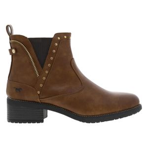 Boots marron femme Cdiscount