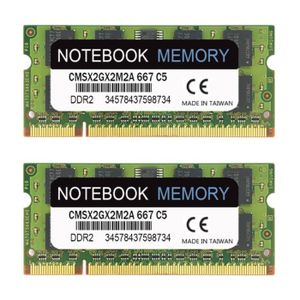 DISQUE DUR EXTERNE MEMORY 4GB Jeu (2X 2GB Modules) PC2-5300 667MHz DD