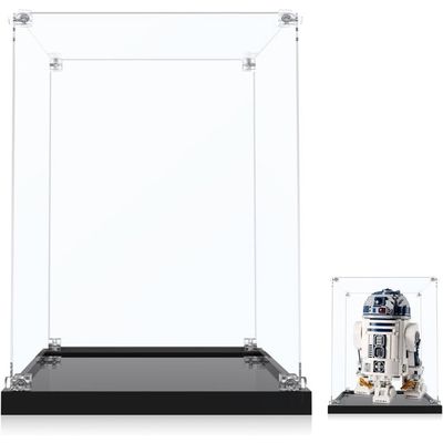 Vitrine Acrylique Transparente Empilable – Anti-poussière – 30x20x20 Cm – Protection Collections