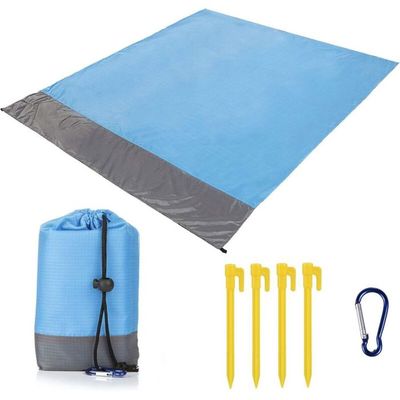 Agiferg Grande Couverture de Plage Imperméable Couverture de Pique-Nique Tapis de Sol Pliant Camping Extérieur