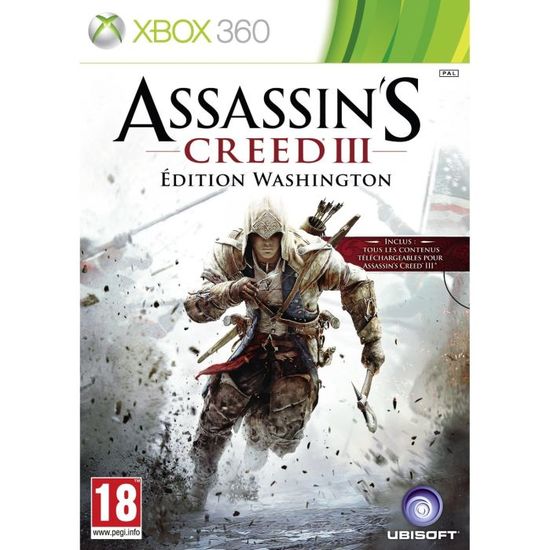 Jeu Xbox 360 - Assassin's Creed 3 (VF) - Bon état Complet