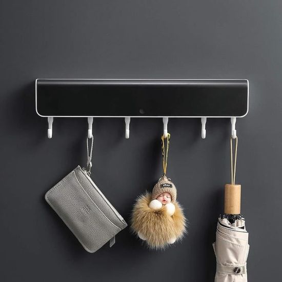 Porte-clés Mural En Bois Avec Aimants - Support Magnétique élégant Pour Ranger Clés Et Petits Objets