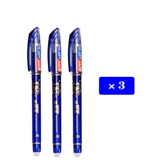 Stylos Effaçables, 4 Stylos Gel Effaçables Avec 50 Recharges De Stylo à
