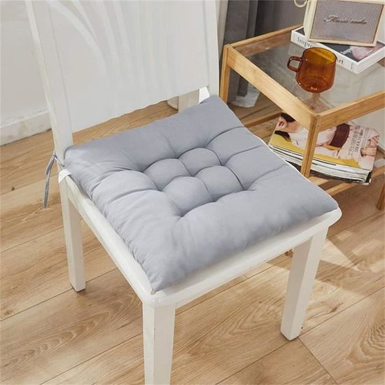 Coussin Mousse Mémoire De Forme 50x50x8cm Antidérapant - Confort Supérieur Pour Chaise