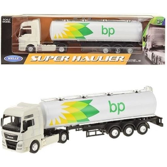 Camion Citerne Laitier Pull Back - Jouet Plastique Centy - Échelle 1:64 - Cadeau Bébé Enfant - Neuf