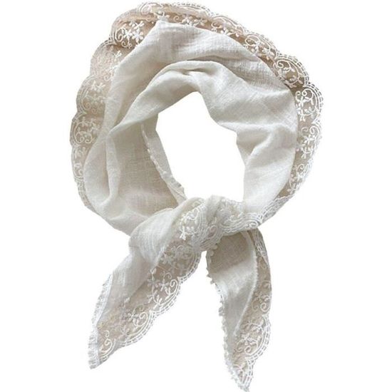 Bandana Imprimé Tête De Mort Unisexe - Coton 55x55 Cm - Pour Festival, Motocross, Streetwear Ou Déguisement