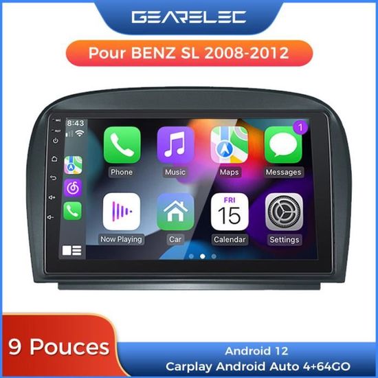 Autoradio Android 2 Din 8 CORE Pour Fiat Ducato 2007-2015 Lecteur