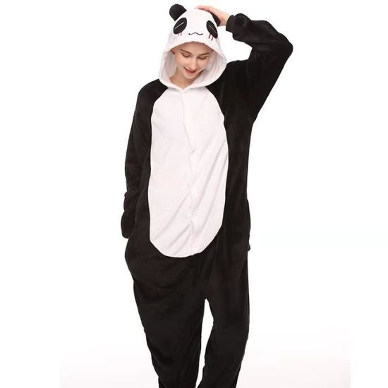 Combinaison Pyjama The Grinch Pour Adulte Et Enfant - Grenouillère Polaire Avec Capuche Bonnet De Noël - Cadeau Drôle Pour Fêtes