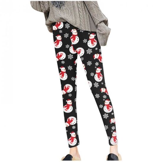 Leggings Pour Femmes POWER FLOWER Doublés Sherpa - Leggings Thermiques Épais Taille Haute Pour Hiver