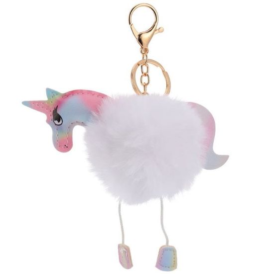 KIMISS Porte-clés Girly Porte-clés Tigre En Trois Dimensions Petit
