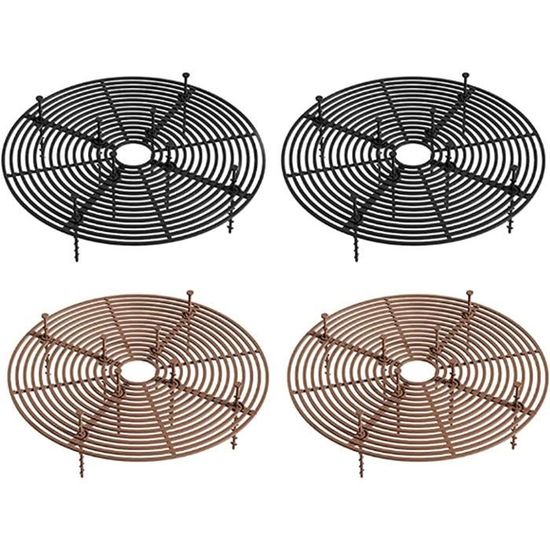 Mewtush – Grille De Protection Ajustable Pour Pots De Plantes (Anti-Chat & Enfants)