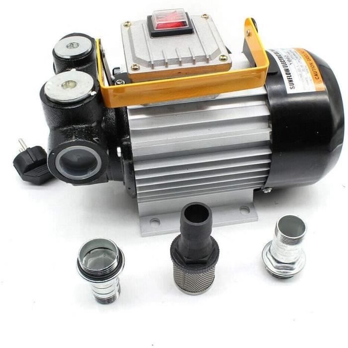 230V 550W pompe à fioul pompe diesel pompe auto-amorçante pompe d'aspiration fioul maxi 60L/min