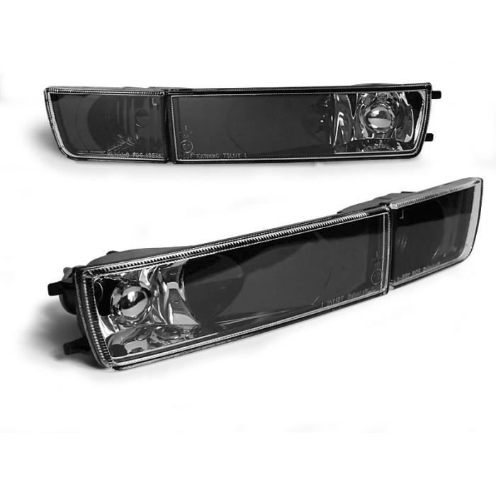 Paire de clignotants VW Golf 3 91-97 noir W18