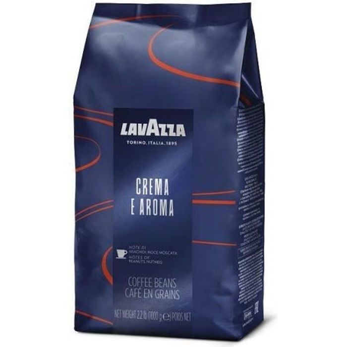 Cafe En Grains Crema Et Aroma - 1kg - Lavazza