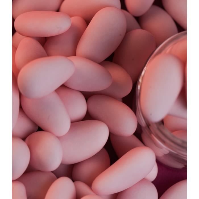 Dragées amandes fine rose 1 kg