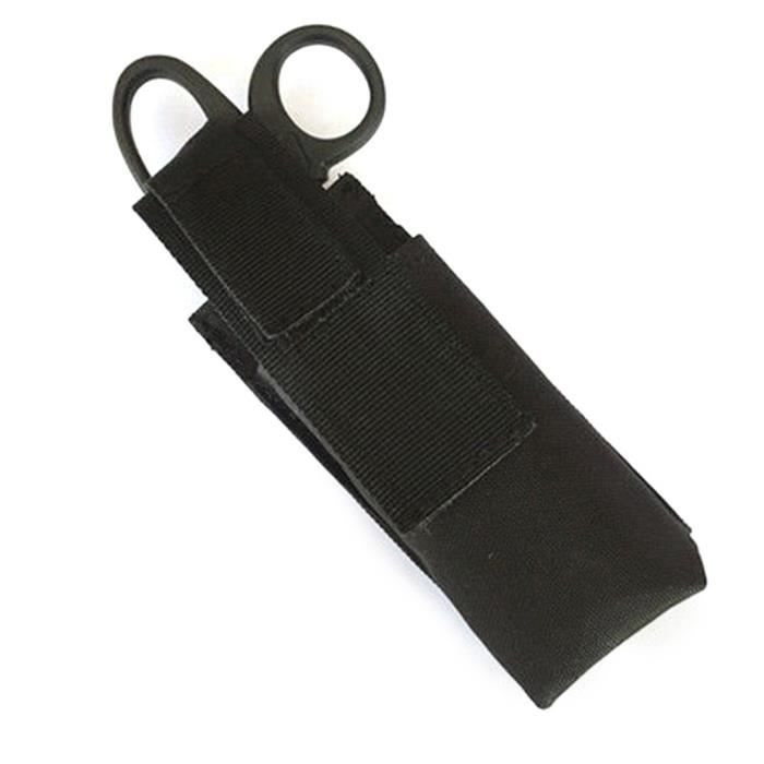 Noir Nouveau Durable 600D Nylon Pouch Pour Tourniquet & Cisailles Gilet Chasse Camping Sac Noir