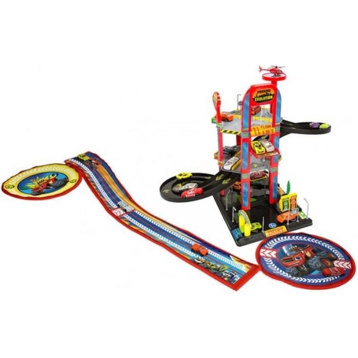 Blaze & The Monster Machines Parking + Guardajuguetes - 111747