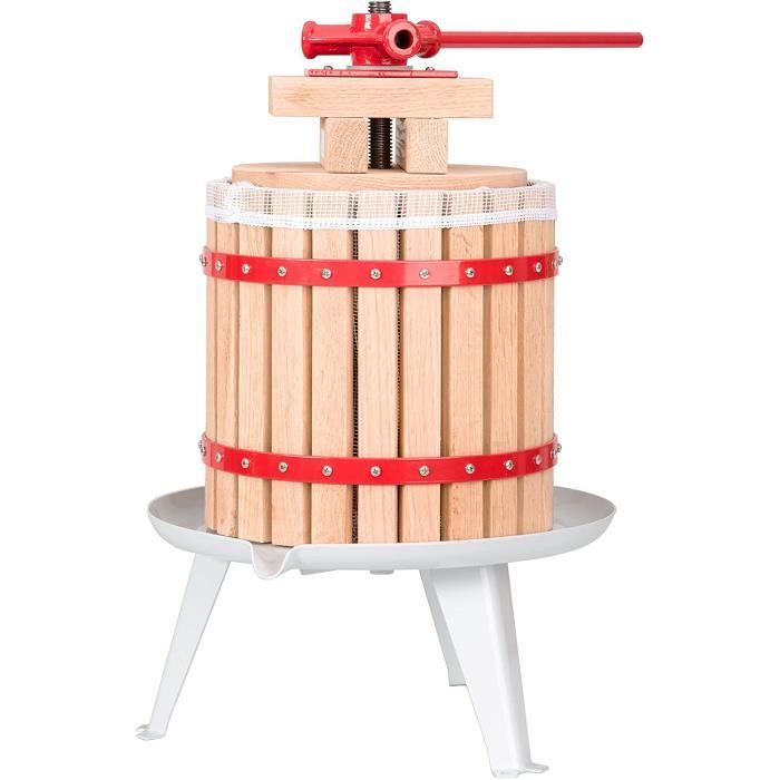 PRESSE AGRUME MANUE ke Pressoir agrave Baies Fruit jus Manuel Presse meacutecanique Pommes vin en Bois de checircne Toile agra203
