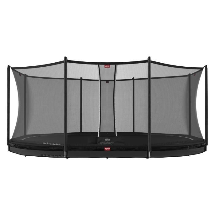 Berg - 30.23.65.40 - BERG Grand Favorit trampoline InGround 520 cm black+ Safety Net Comfort