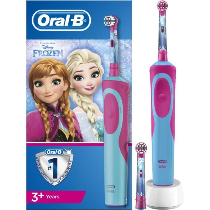 Braun Brosse a dents electrique 80313791 brosse à dents électrique Enfant Brosse à dents rotative oscillante Multicolore
