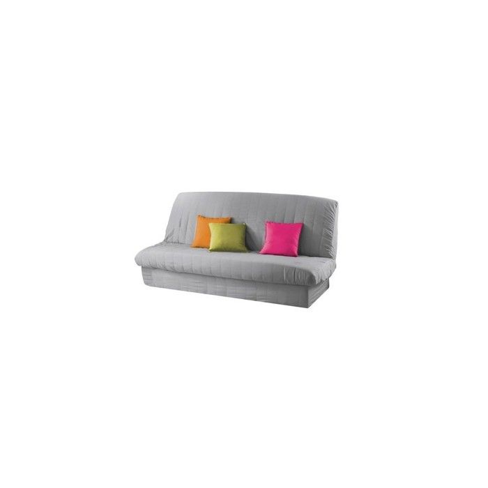 Housse de clic clac + bande socle ESSENTIEL GRIS 185 X 200 Gris