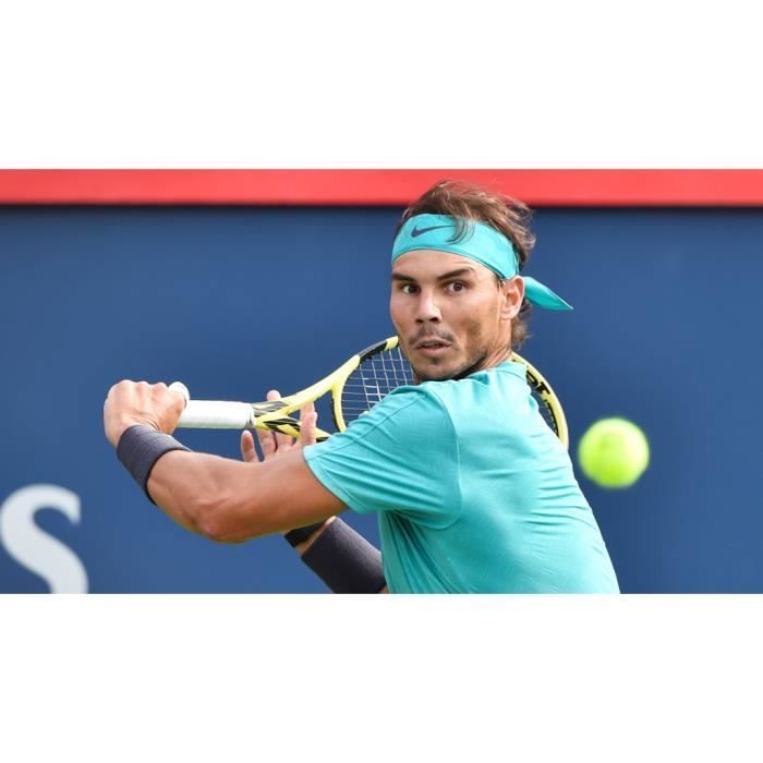 Poster Affiche Revers Une Main Rafael Nadal Tennis Superstar Sport 31cm x 56cm