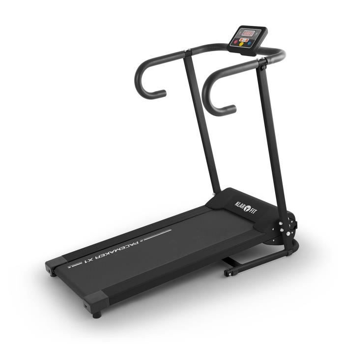 Klarfit Pacemaker X1 Tapis de course 10 km/h noir